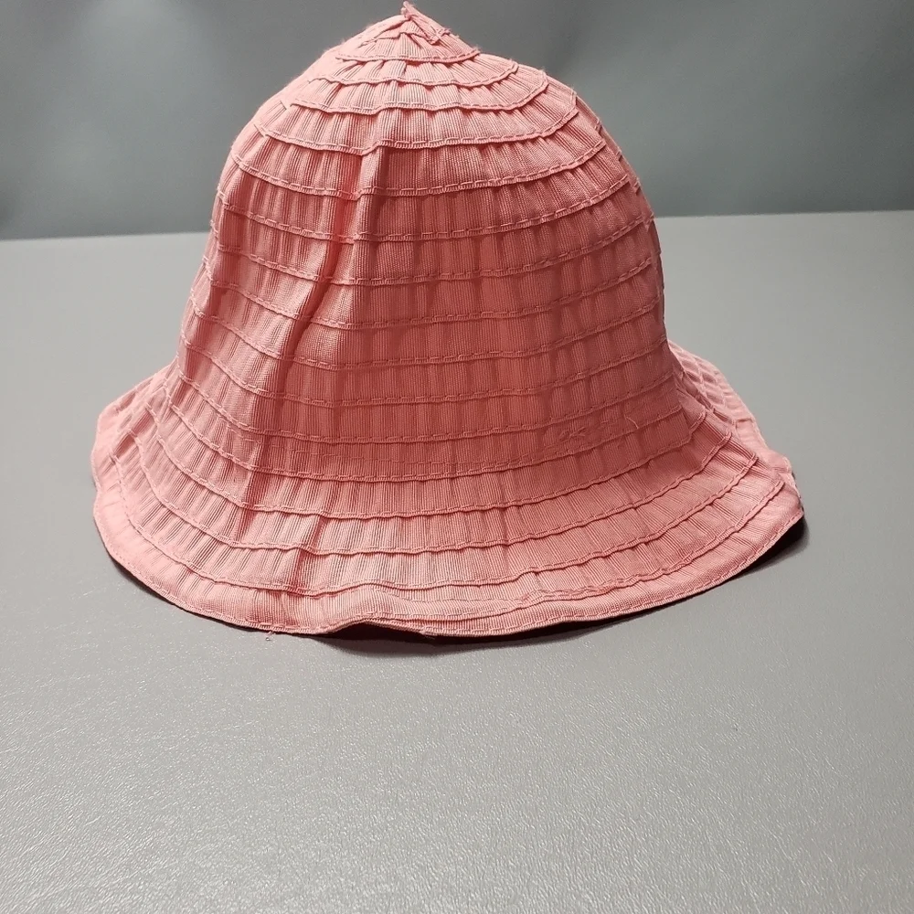 Bcbg girls toddler pink bow hat one size